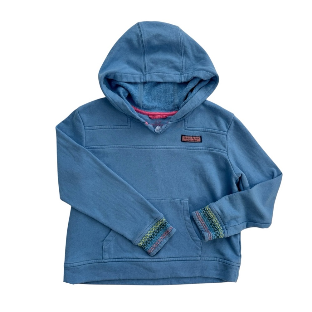 Vineyard Vines Blue Kids Hoodie Size 7 8